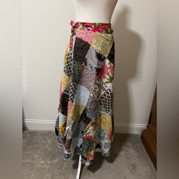 Dresses & Skirts - Pareo patchwork skirt